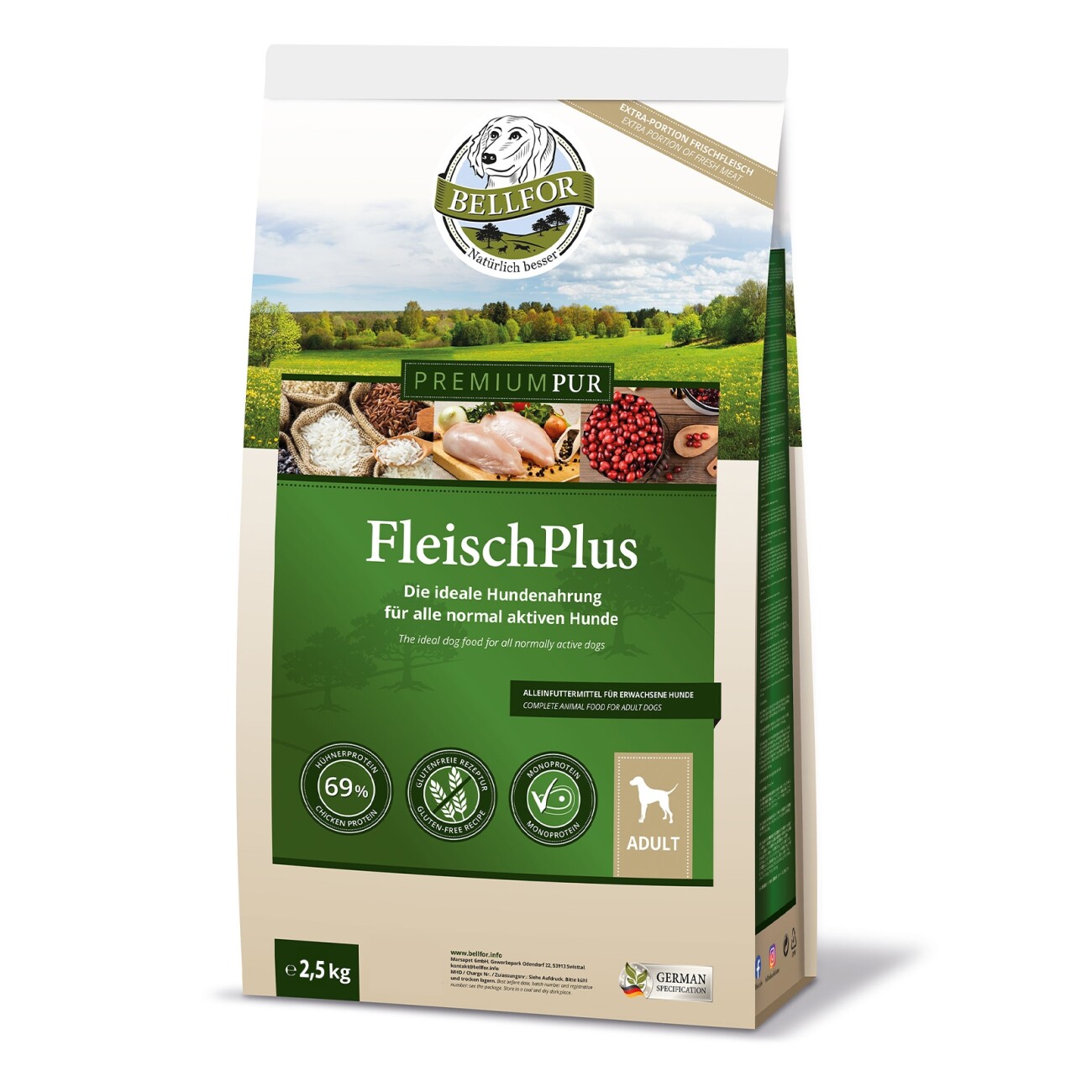 Bellfor Deutschen Schäferhund Futter Set