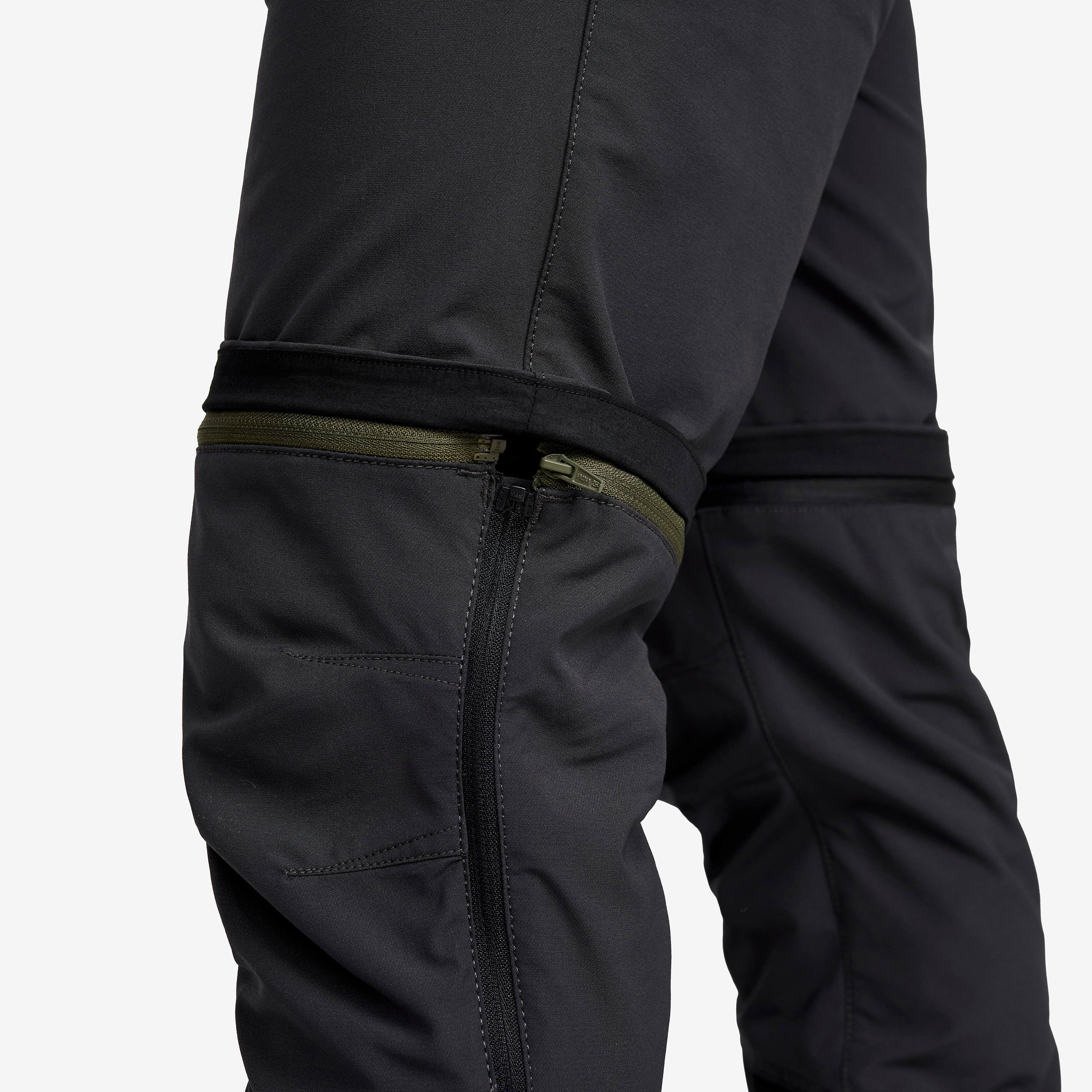 Range Pro Stretch Zip-off Pants Herre Anthracite/Black