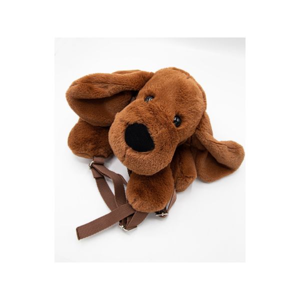 Babyjem Kinderrugzak Pluche Hond Lichtbruin