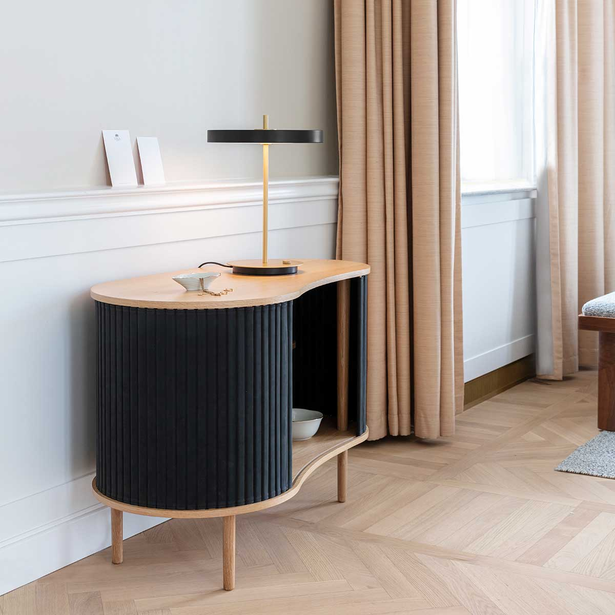 Tafellamp Asteria table Rood