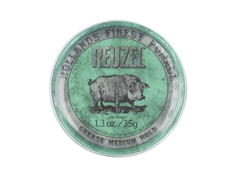 REUZEL Styling Green Pomade Grease Medium Hold 35 g
