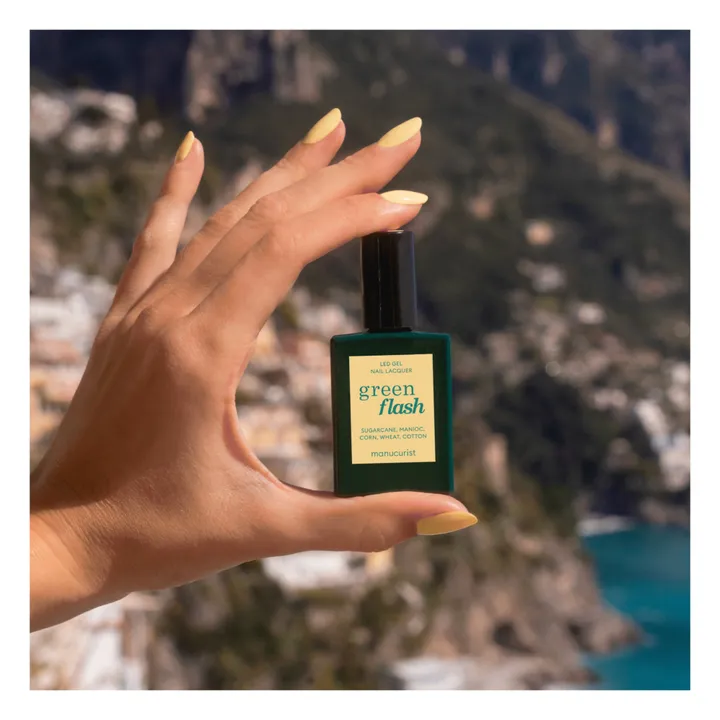 Manucurist Vernis à ongles semi-permanent Green Flash Mimosa - 15 ml