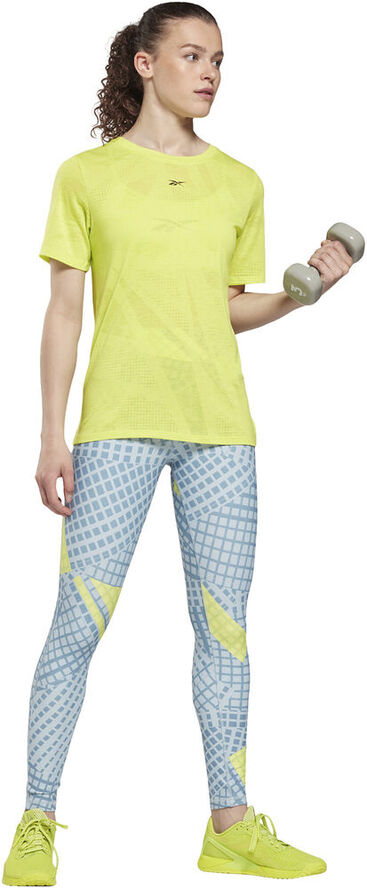 Reebok Burnout trænings T-Shirt Gul