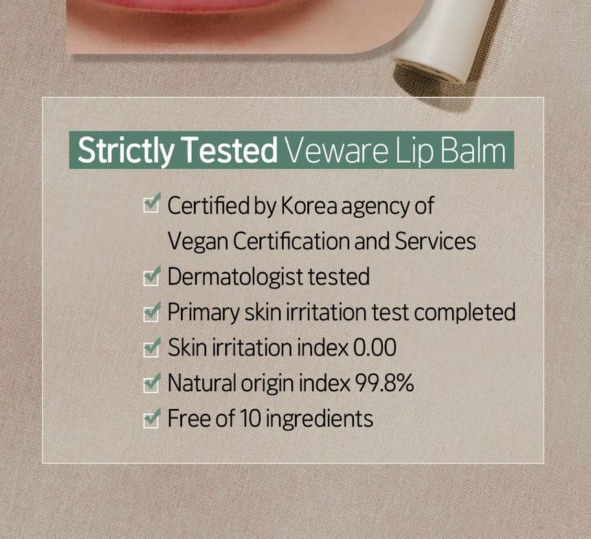veware - Vegan Signature Lip Balm