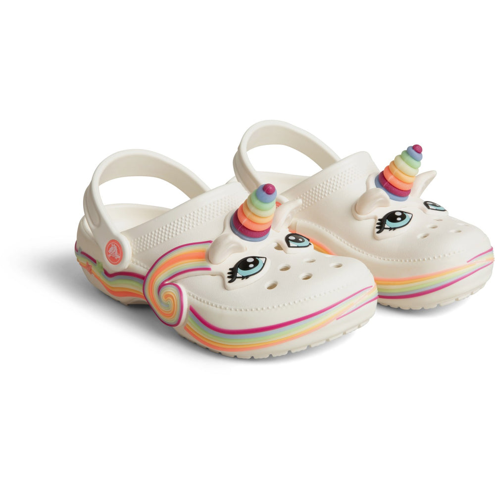 Køb Crocs Chalk Classic IAM Unicorn Lights CgT Chk