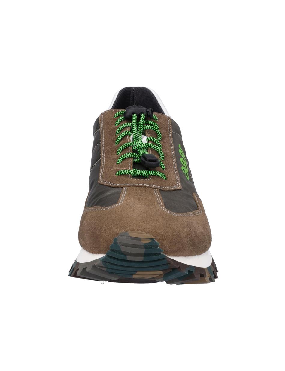 Sneaker Clyde 01, taupe-oliv