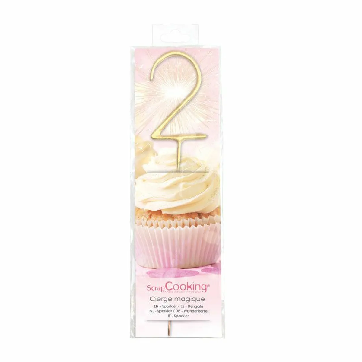 ScrapCooking Bougie Magique Chiffre 2