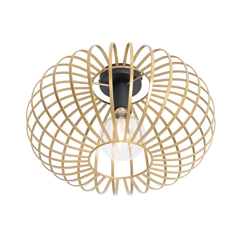 Design plafondlamp goud 39 cm - Johanna