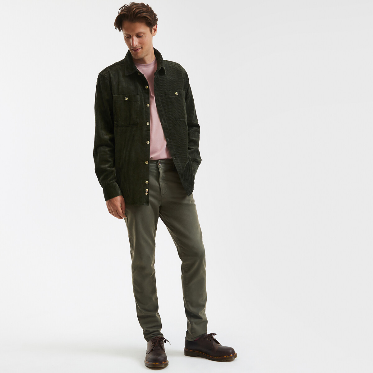 COLEÇÃO LA REDOUTE<br>Calças chino slim