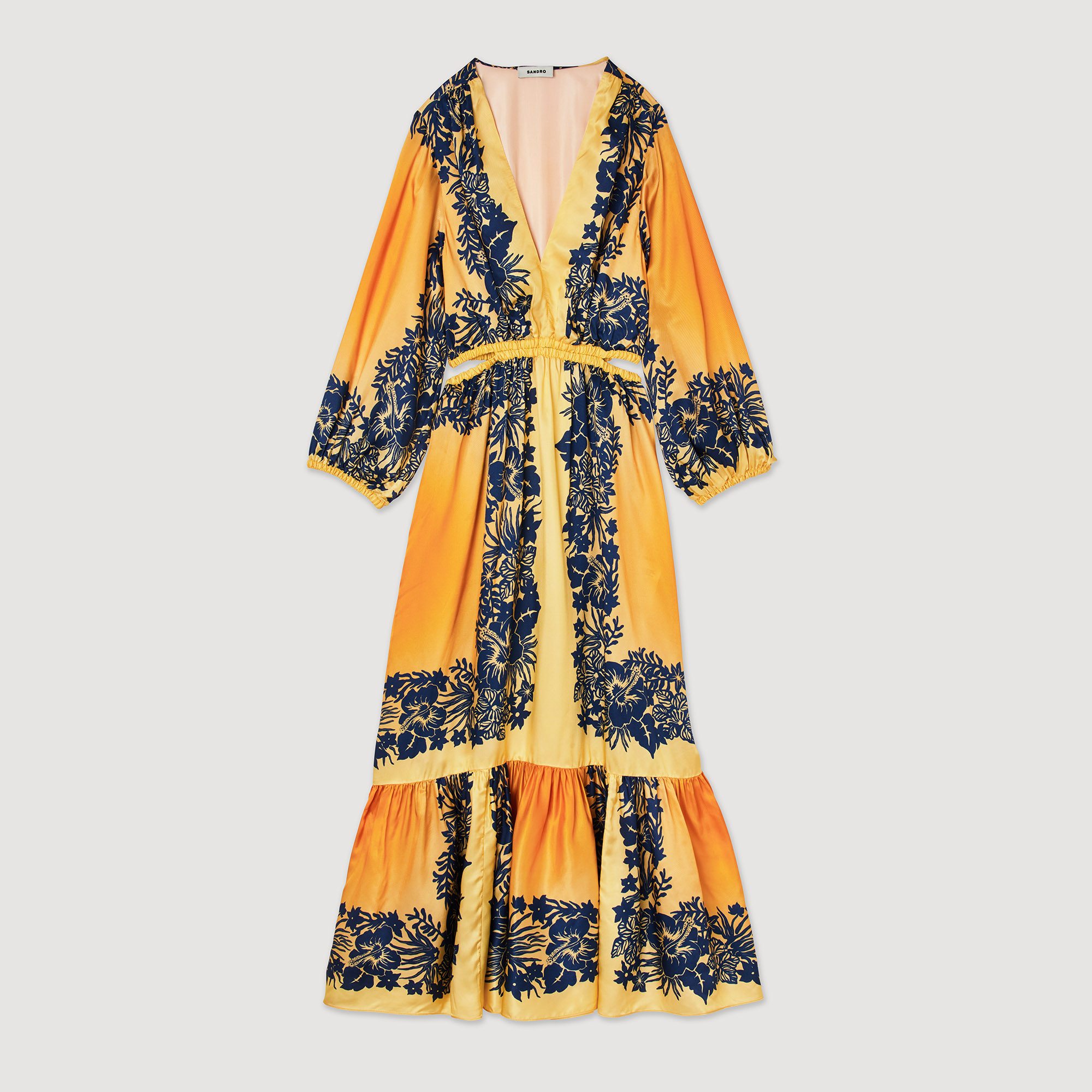 Robe longue imprimee Hawaœ