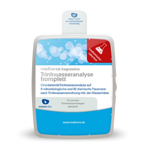 Sunday Natural Products  Trinkwasseranalyse Komplett-Test