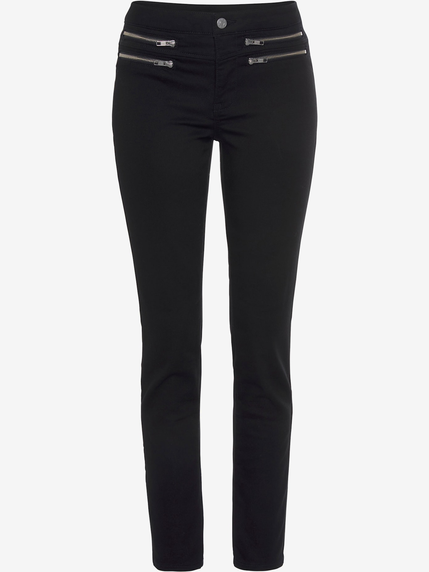 Jegging détails zippés devant