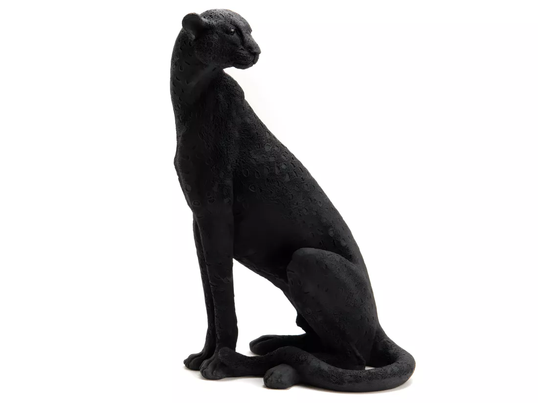 Panthère noire tachetée hauteur 41 cm