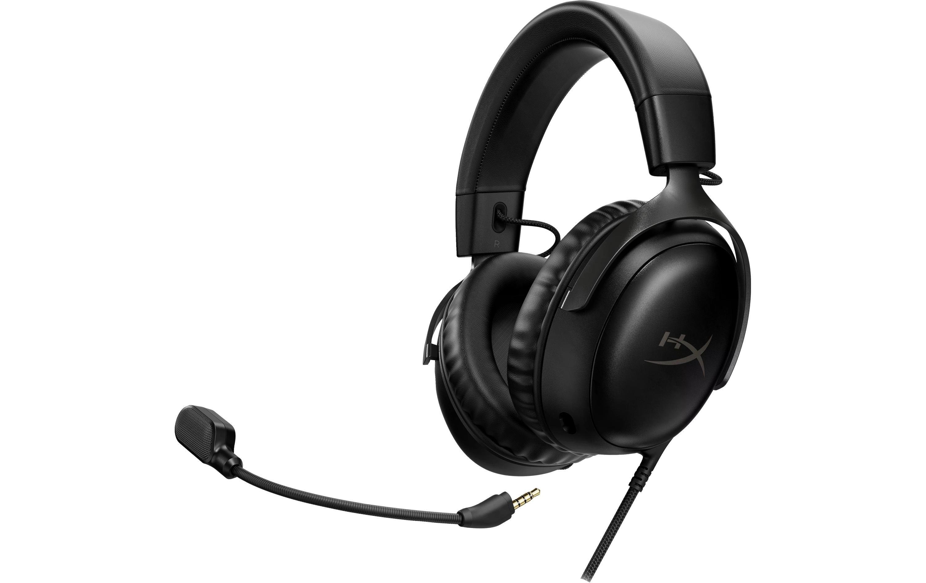Headset Cloud III SchwarzKomfortables Gaming-Headset für PC und Spielkonsolen