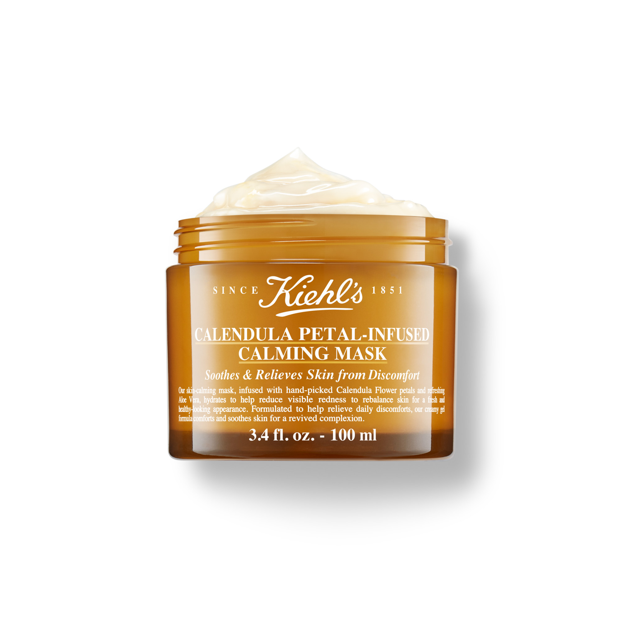 KIEHL'S Calendula Petal-Infused Calming Mask Glas 100 ml