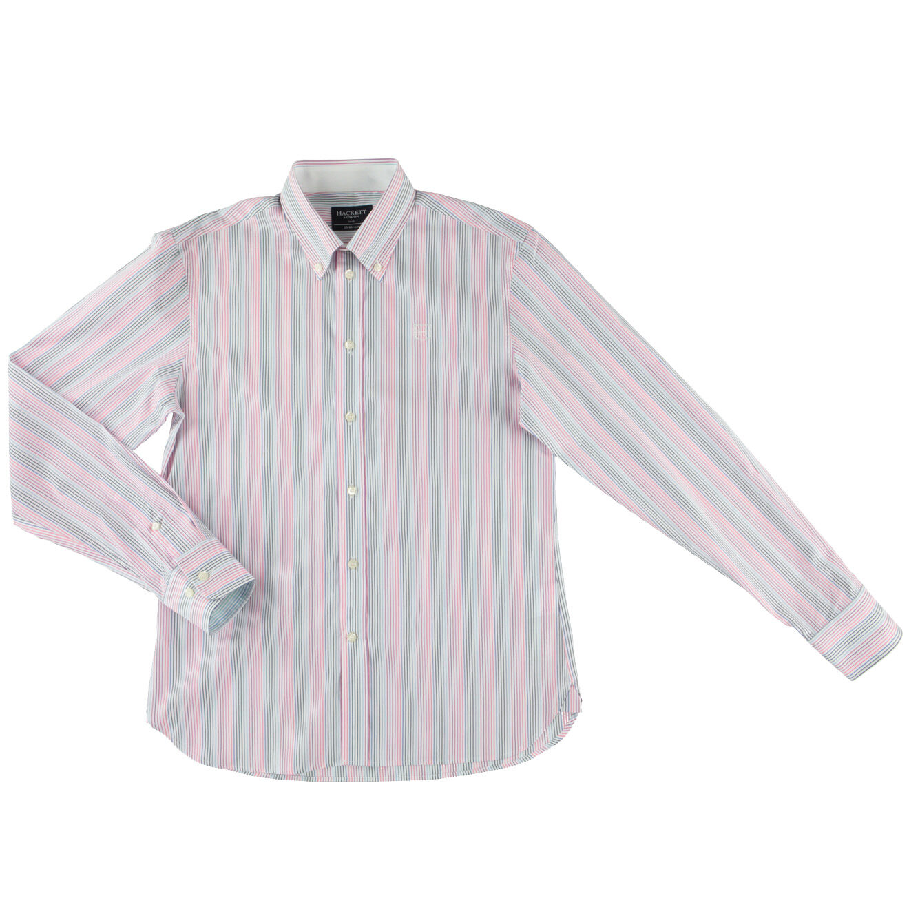 Hackett London Chemise essential british rose/ciel - T.11/13A