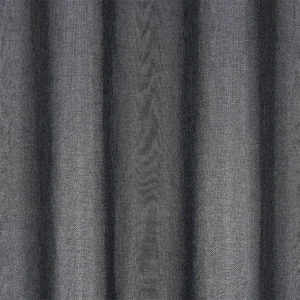 Rideau polyester 140x240cm chiné noir