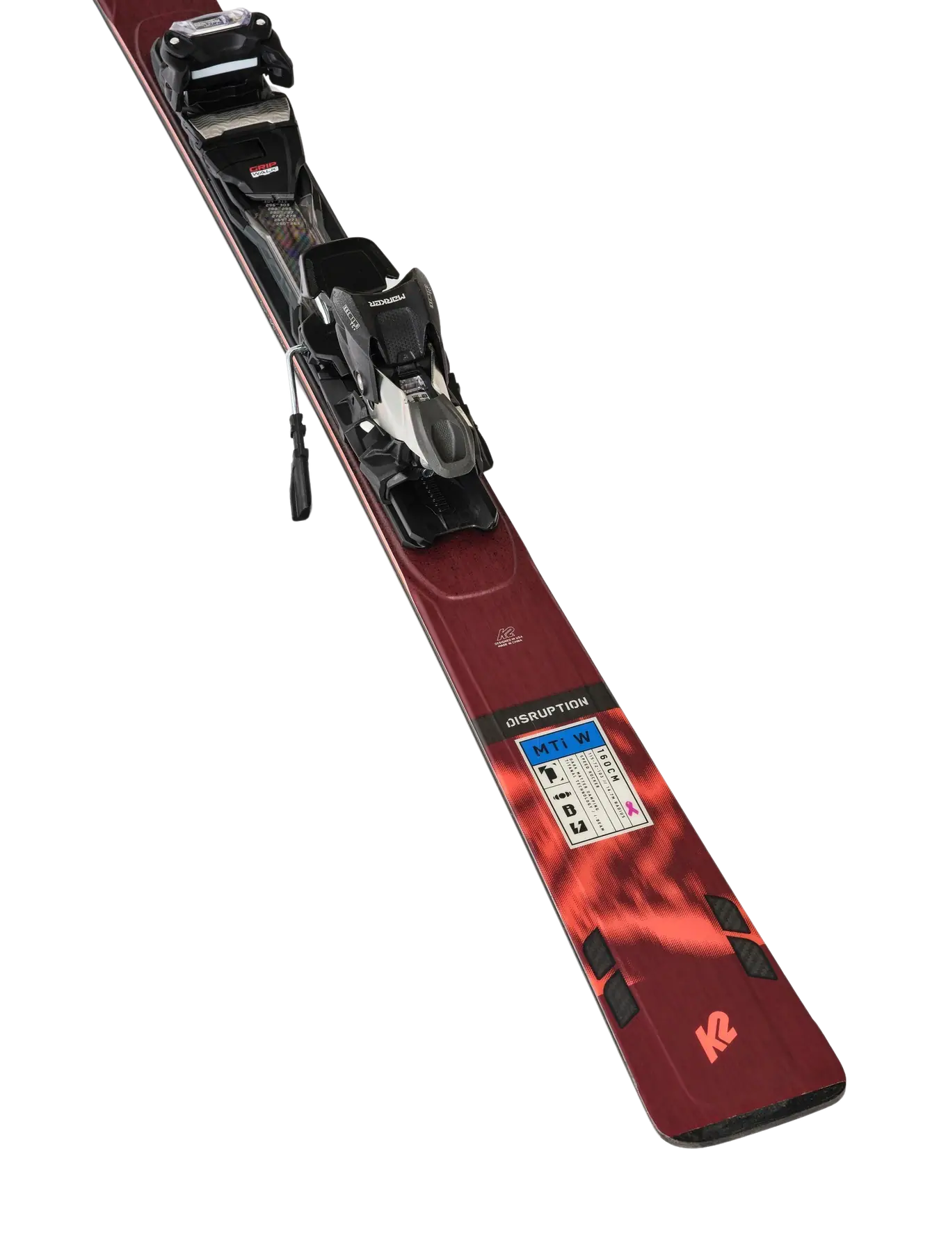 K2 Disruption 72 MTI Womens Ski + 11 TCX Light All Mountain Ski - Carvingski Alpinski