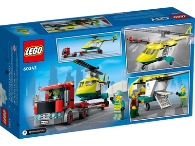 LEGO Reddingshelikopter transport (60343)