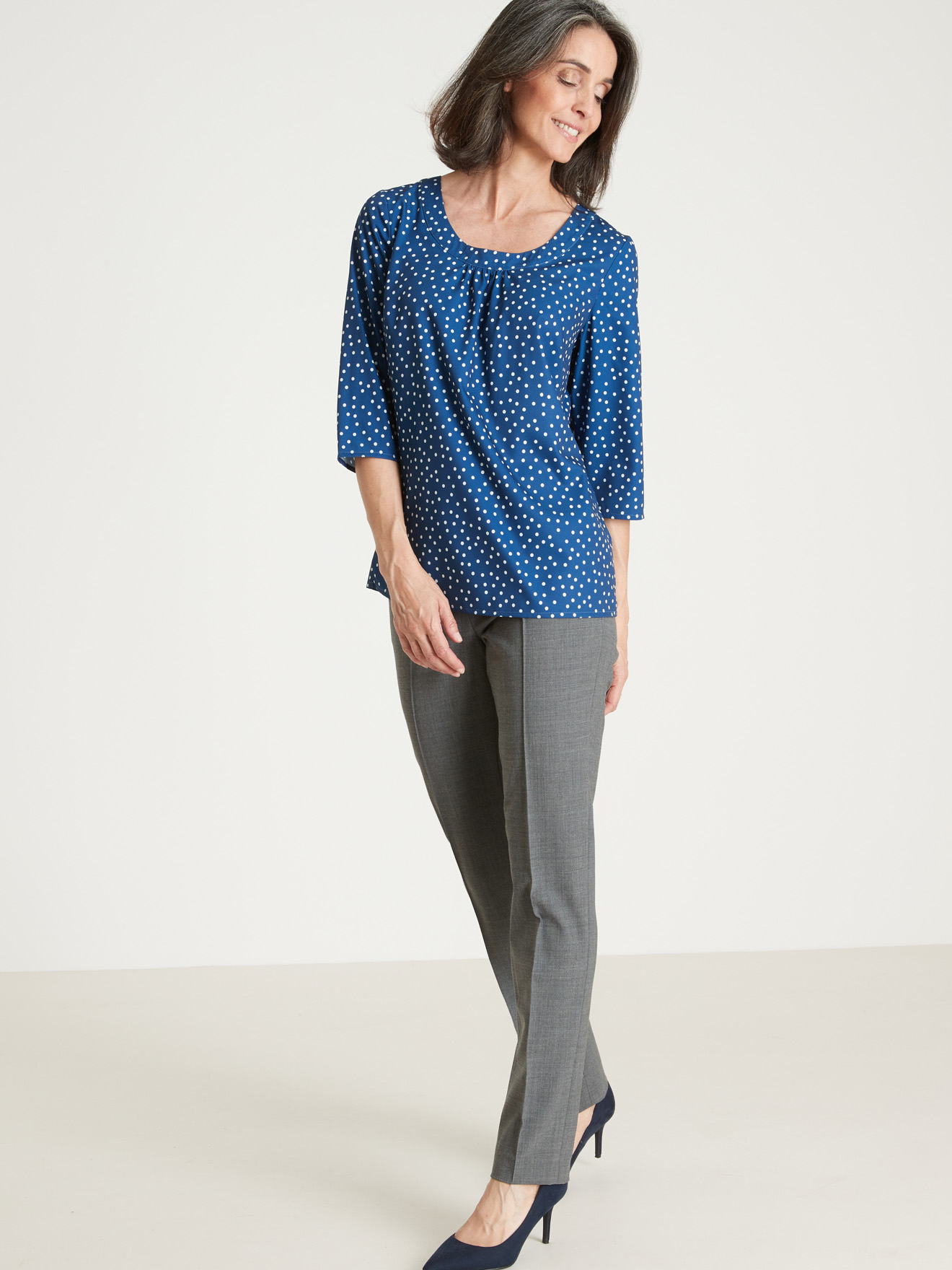 Blouse en microfibre