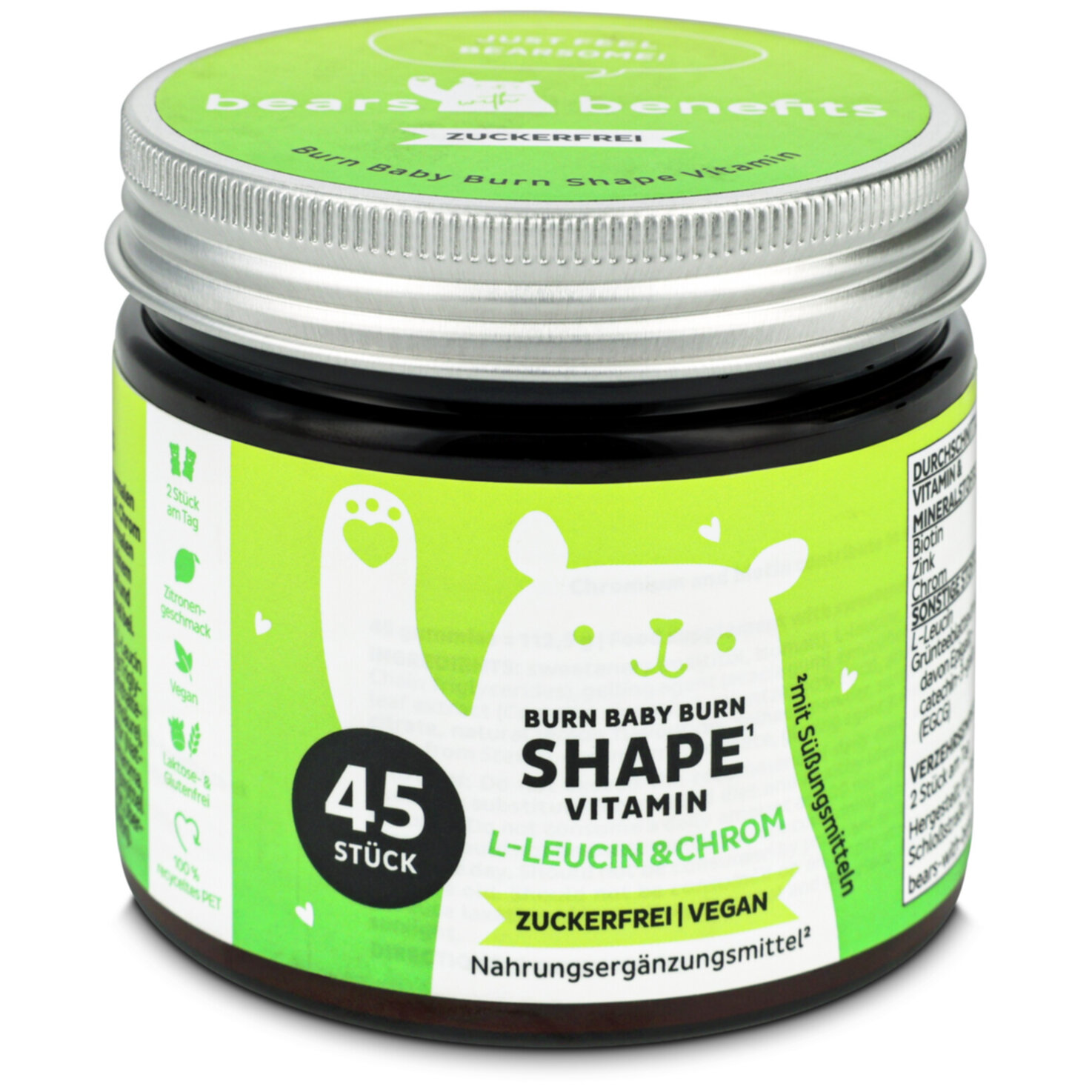 Bears with Benefits Shape Vitamin 45 Stück
