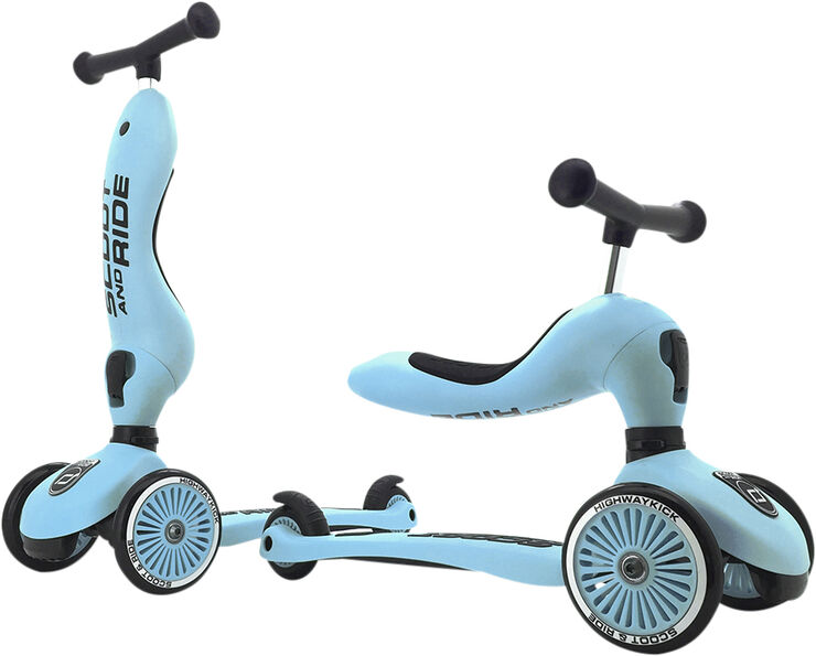 Scoot & Ride HIGHWAYKICK 1-BLUEBERRY Blå