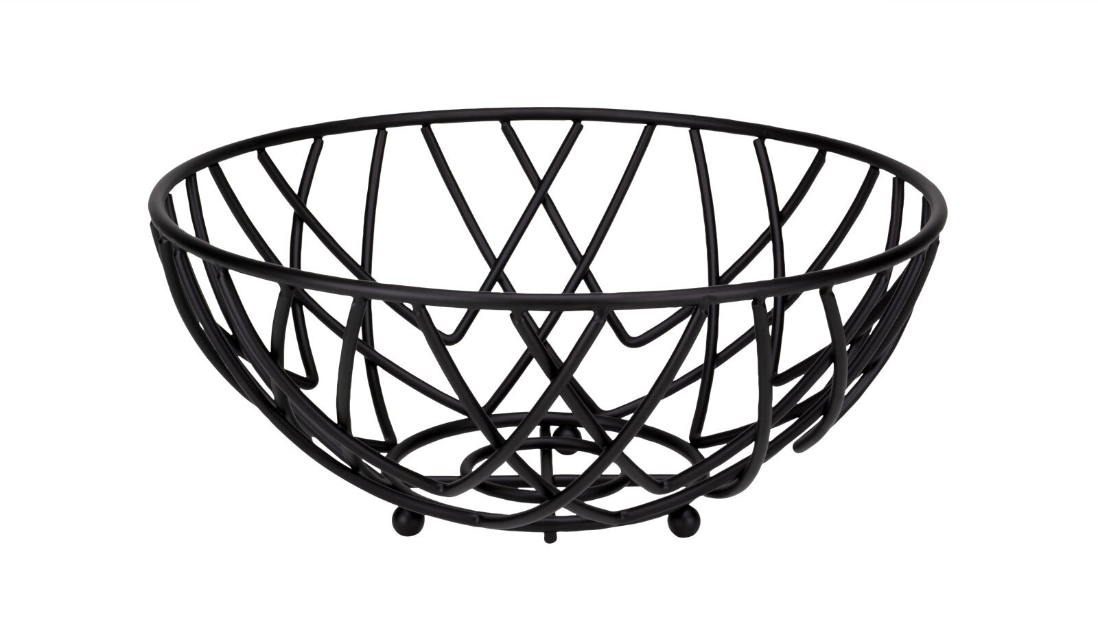 JUSTINUS Obstkorb LIFE STYLE 29 cm schwarz