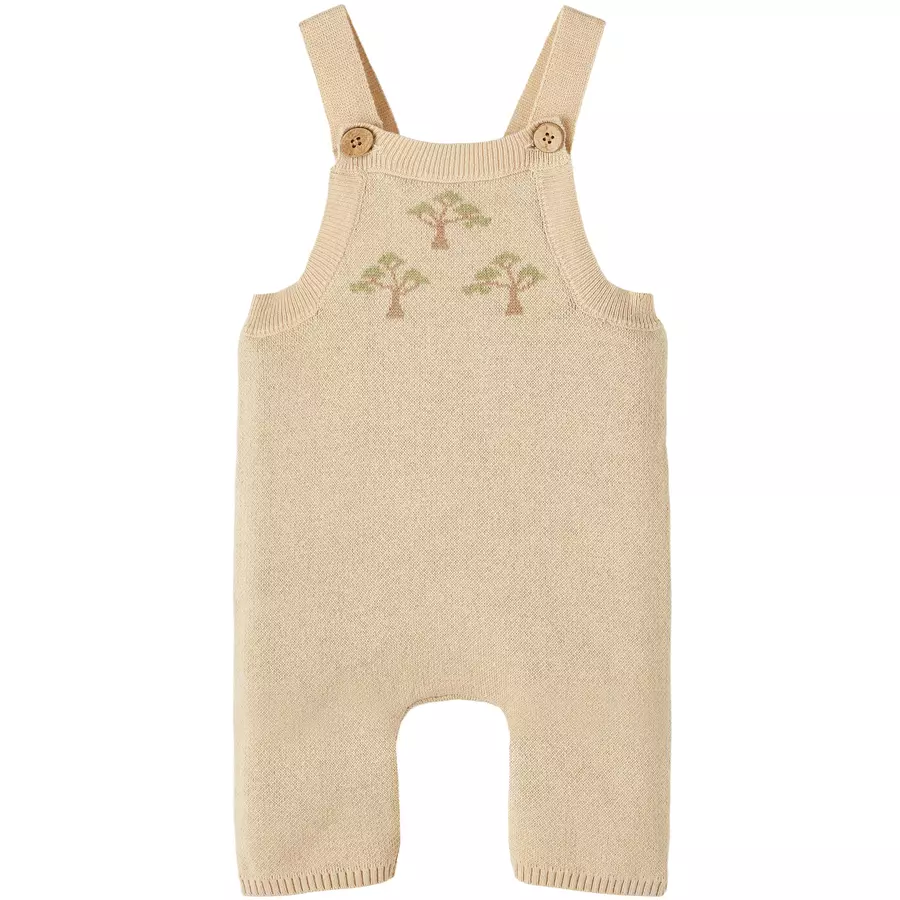 Lil'Atelier Strick-Overall Nbmlamao Pebble Melange