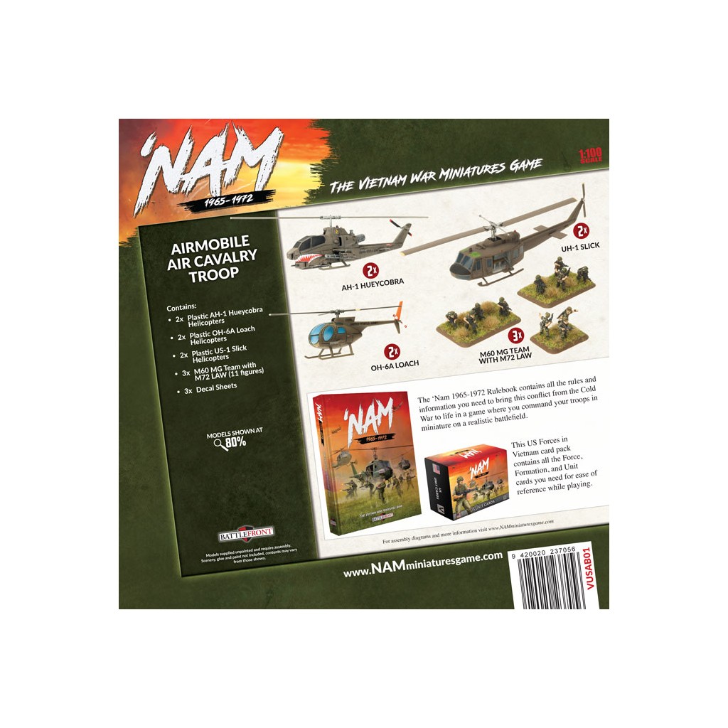 Flames of War - Nam - Air Cavalry Troop