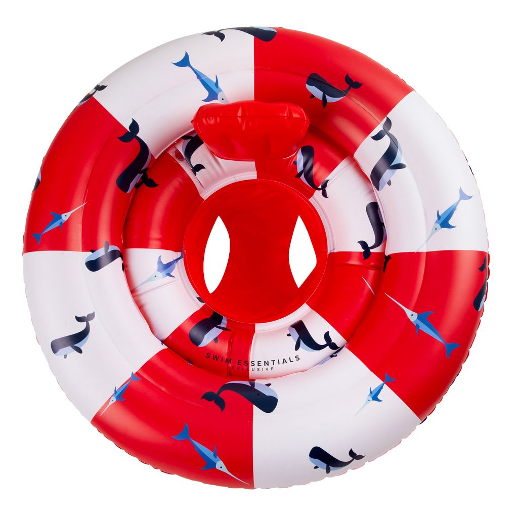 Swim EssentialsSwim Essentials   Schwimmsitz red white whale