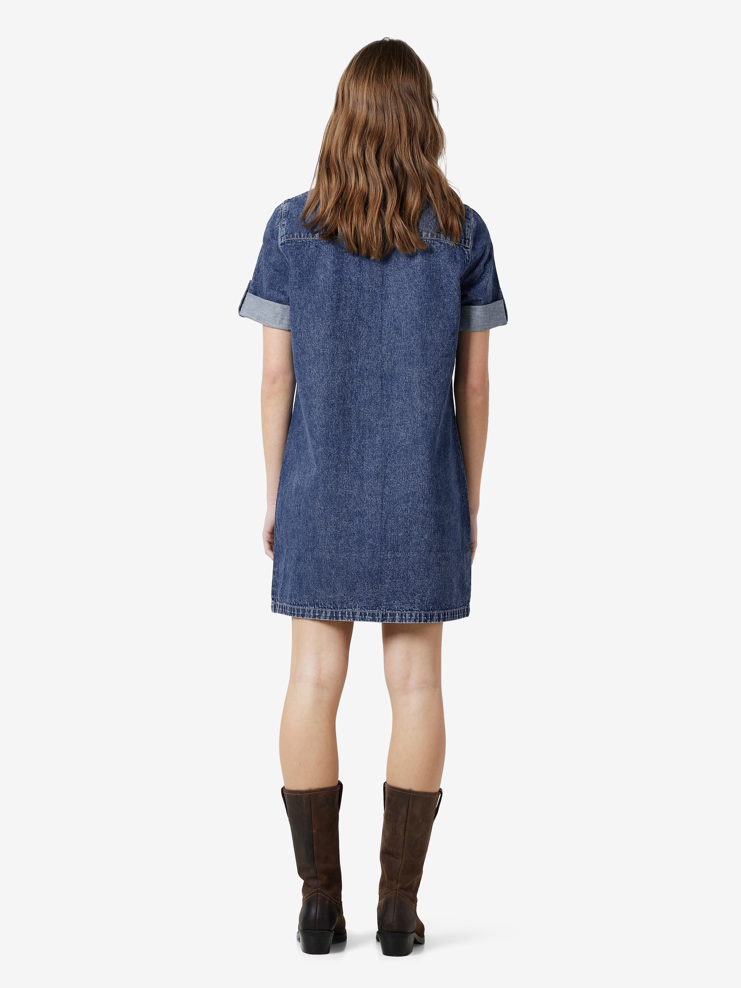 Noisy may Jeanskleid »NMNEW SIGNE S/S DENIM DRESS WG002MB NOOS« Brusttaschen
