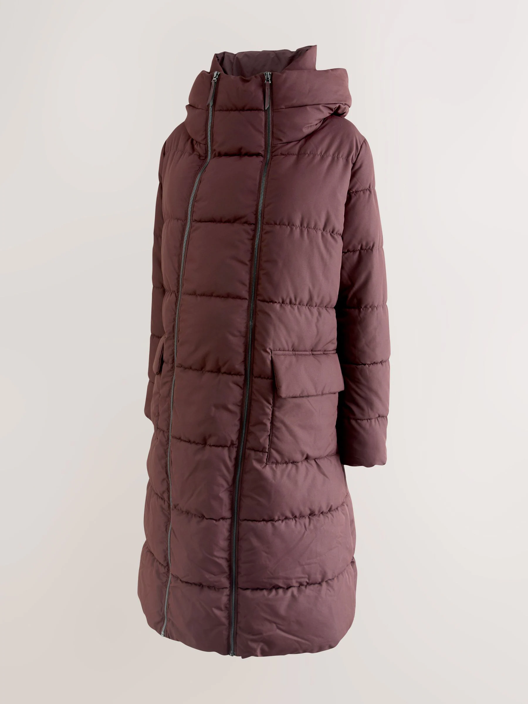 Bordeauxrood - Maternity Shower Resistant Coat