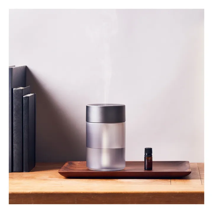 Lexon Diffuseur d'huiles essentielles et humidificateur Horizon | Gris anthracite