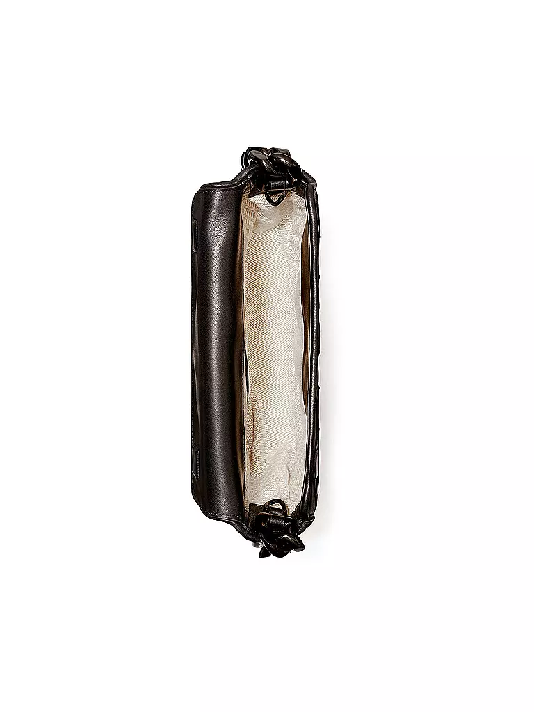TORY BURCH Ledertasche - Mini Bag FLEMING MINI schwarz