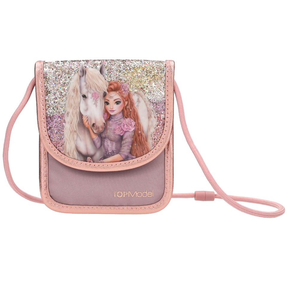 Topmodel - Pengekat VIVA VIOLET - Muted Purple with Metallic Rose Gold Details