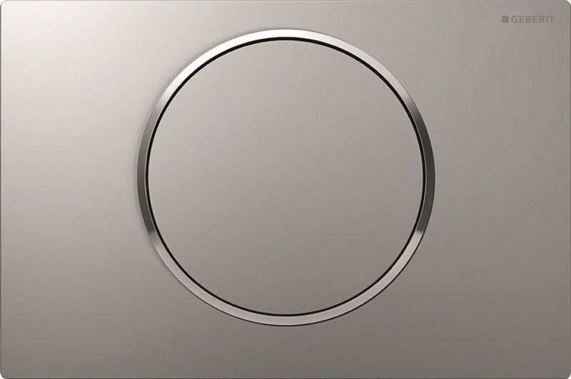 Geberit - Sigma 10 - Bedieningsplaat - Grijs - Kunststof