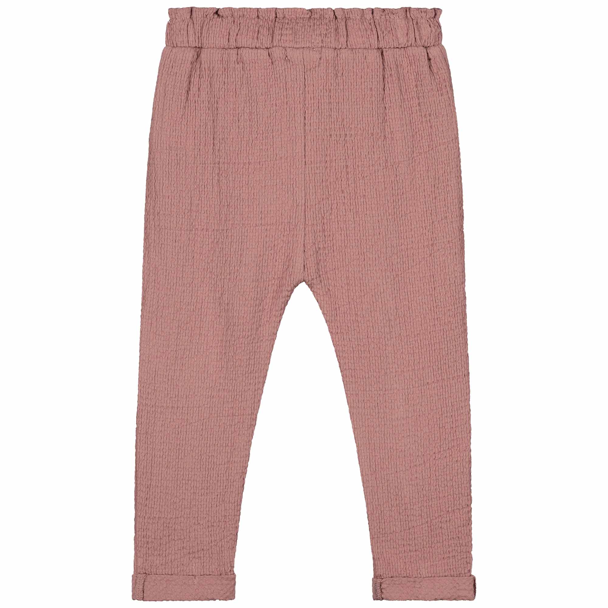 Sweet Petit peuter broek Puck  effen roze
