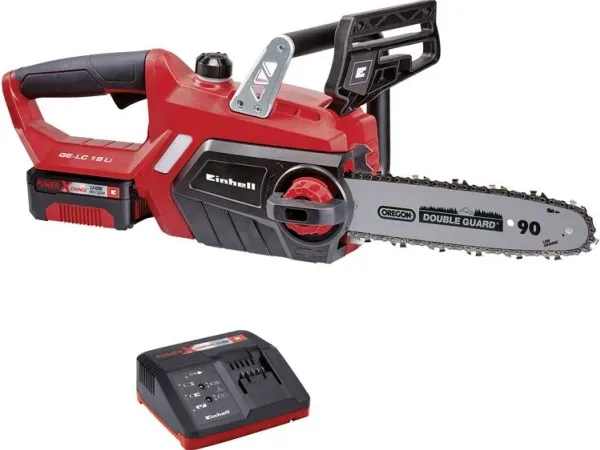 Einhell GE-LC 18/25-1 Li Kit, 25 cm, 23 cm, 4,5 m/s, Sort, Rød, Batteri, 3000 At