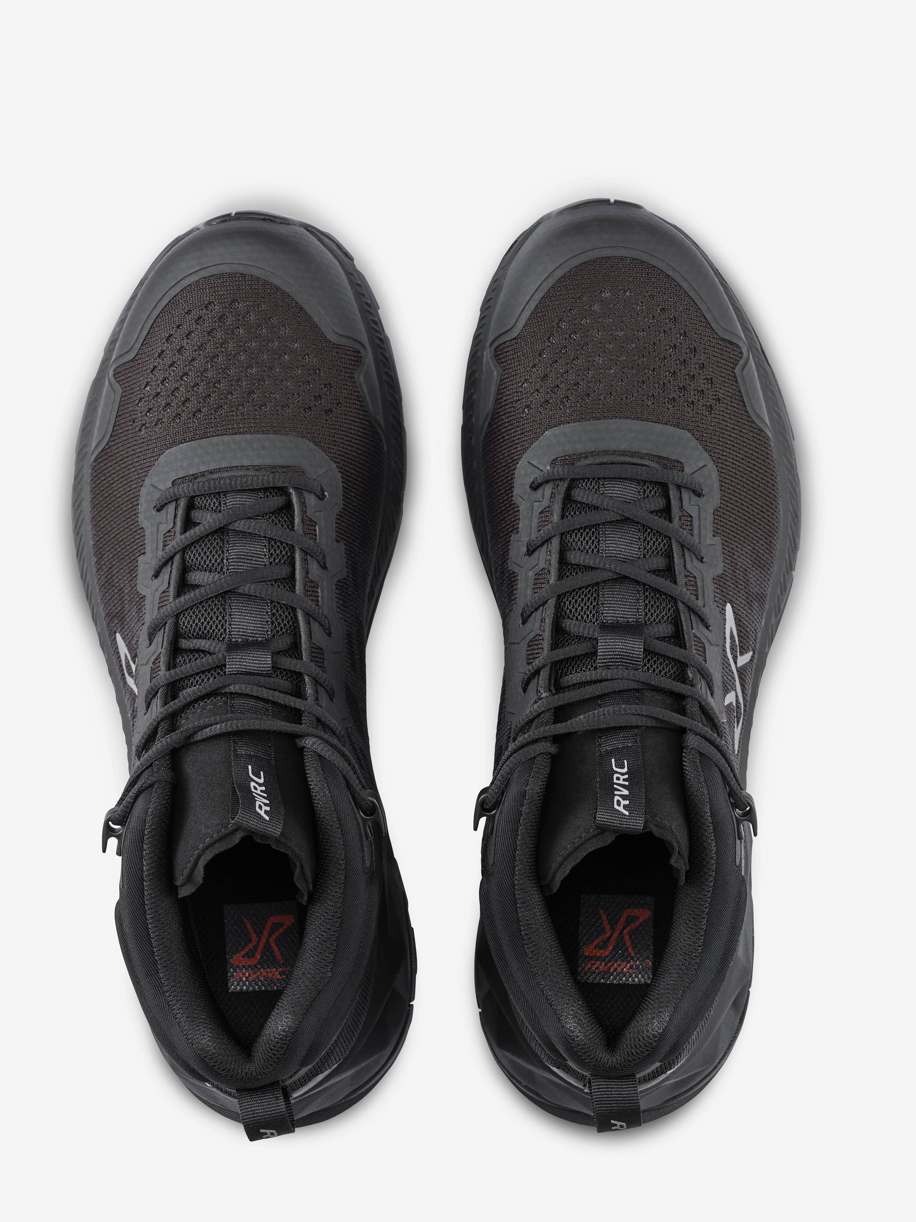 Trailknit Waterproof Mid Hiking Shoes Dame Jetblack