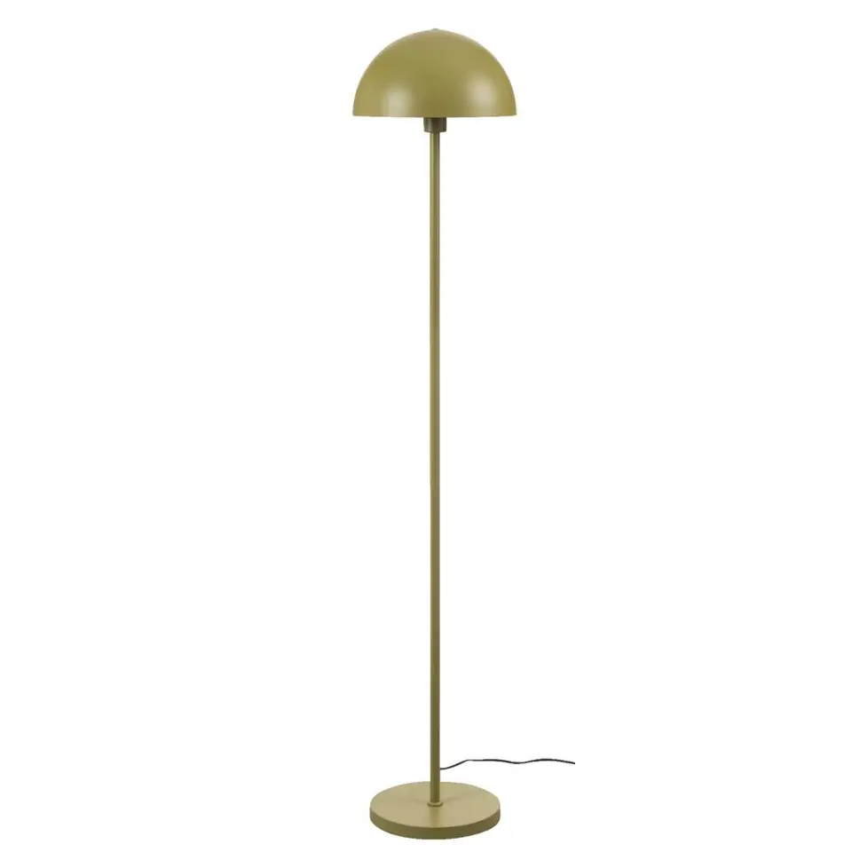 Vloerlamp Yuki E27 - groen metaal - 150xØ30 cm