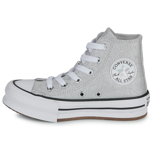 Converse - CHUCK TAYLOR ALL STAR EVA LIFT PLATFORM PRISM GLITTER - Argenté
