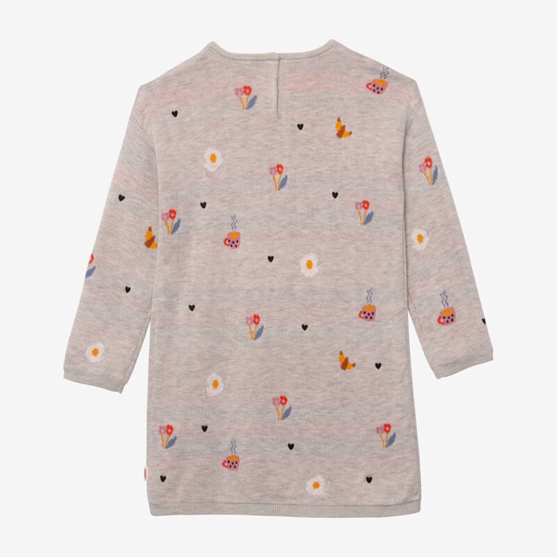 Robe bébé fille petit-déjeuner Catimini Gris ou noir