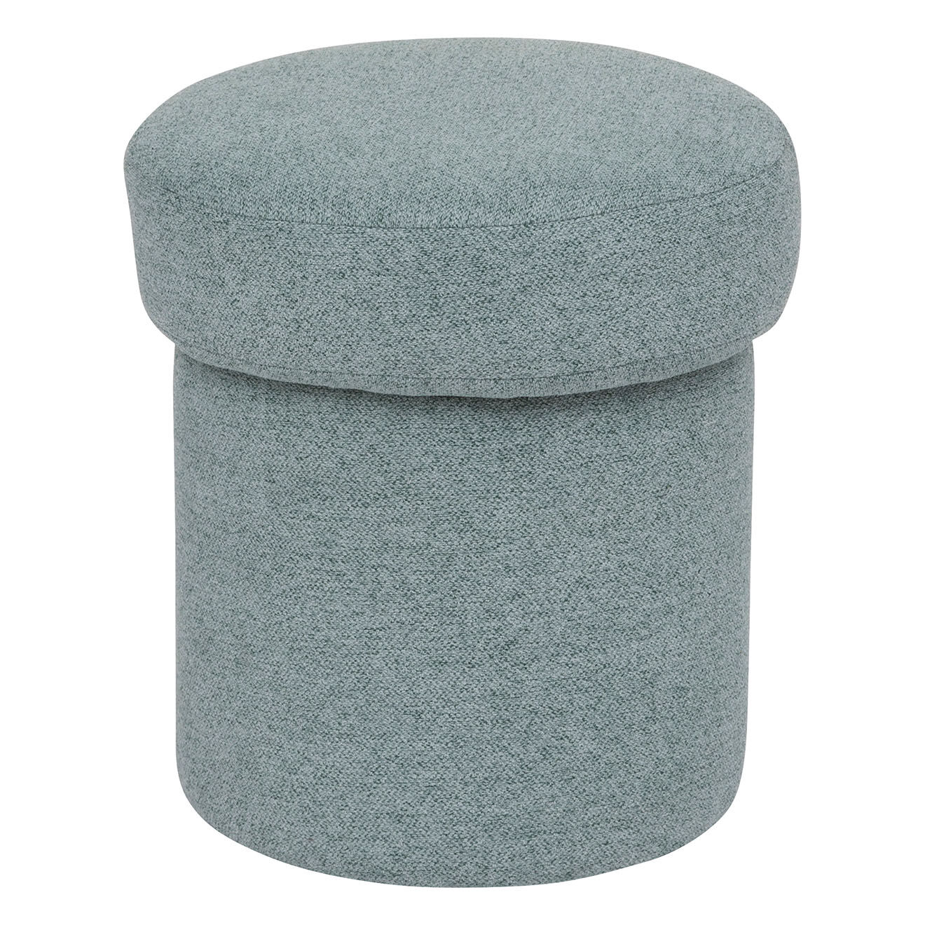 Atmosphera Pouf Kita vert céladon - D.37x40 cm
