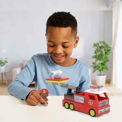 Tile Town Brannbil Magnetsett 17 Brikker