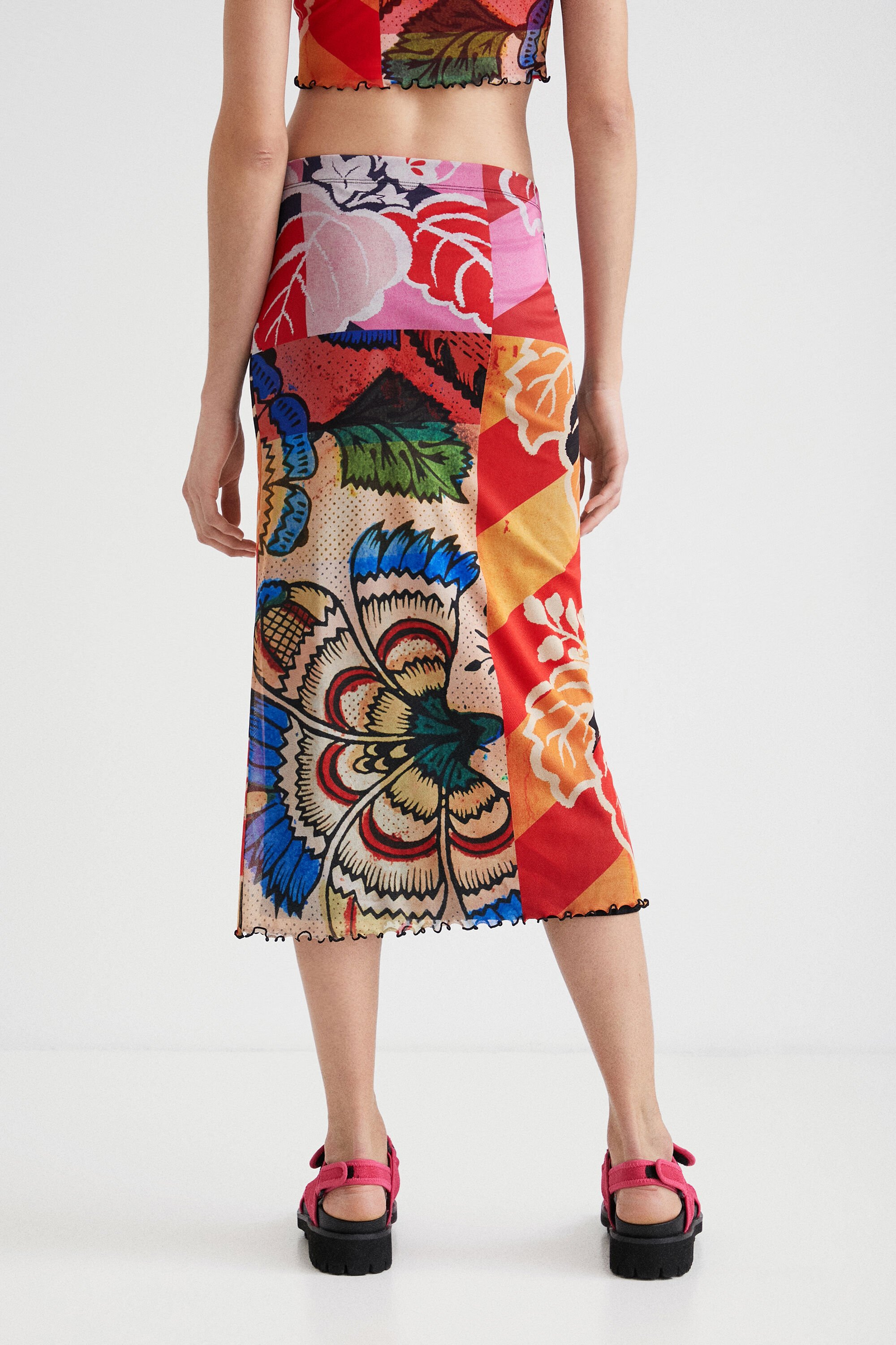 Jupe midi M. Christian Lacroix