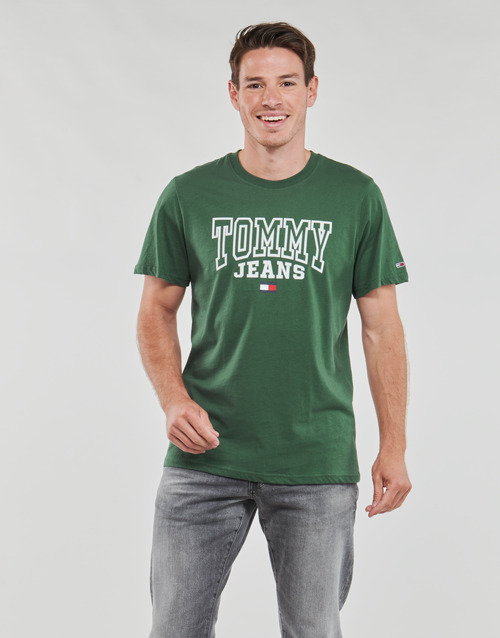 Tommy Jeans - TJM RGLR ENTRY GRAPHIC TEE Verde