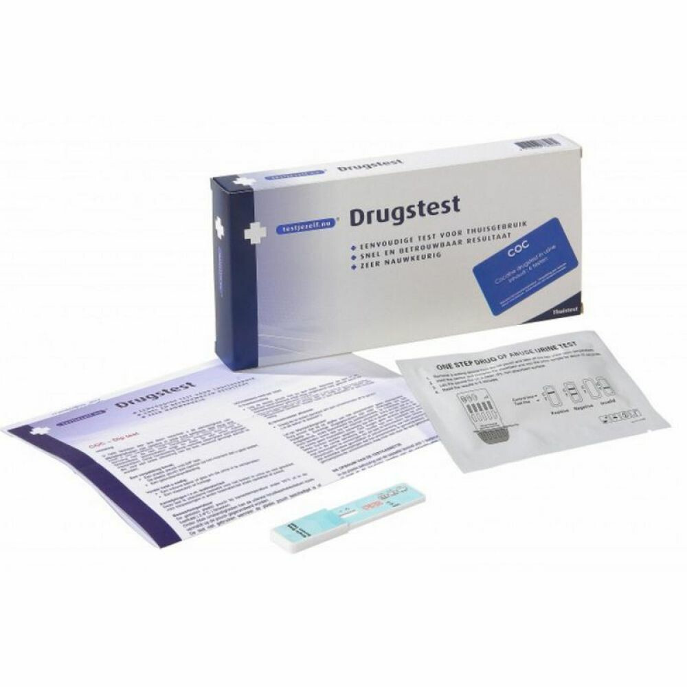 Testjezelf.nu Drugstest Cocaïne 6 stuks