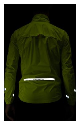 Veste Castelli Emergency 2 Rain Jaune Fluo