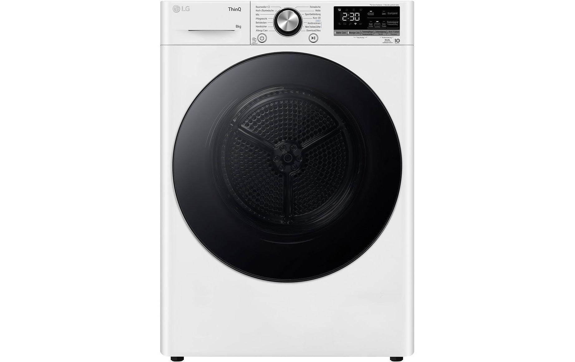 LG Wärmepumpentrockner »RT80V9W Links/Wechselbar«