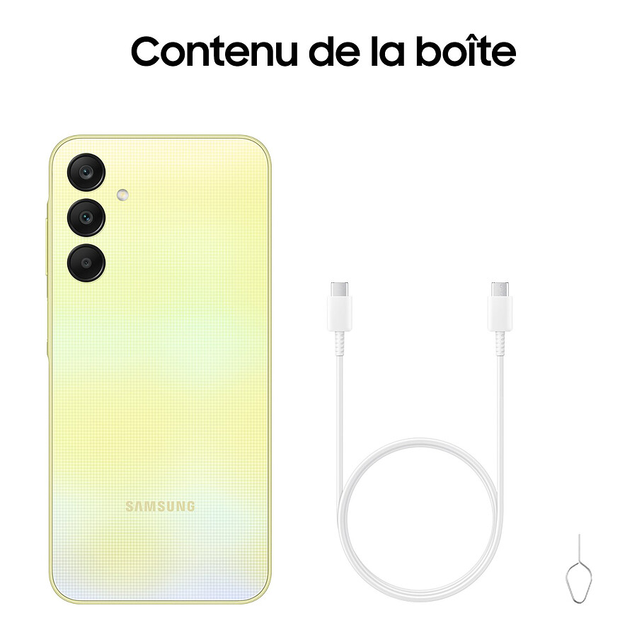 Samsung Galaxy A25 5G (Jaune) - 128 Go